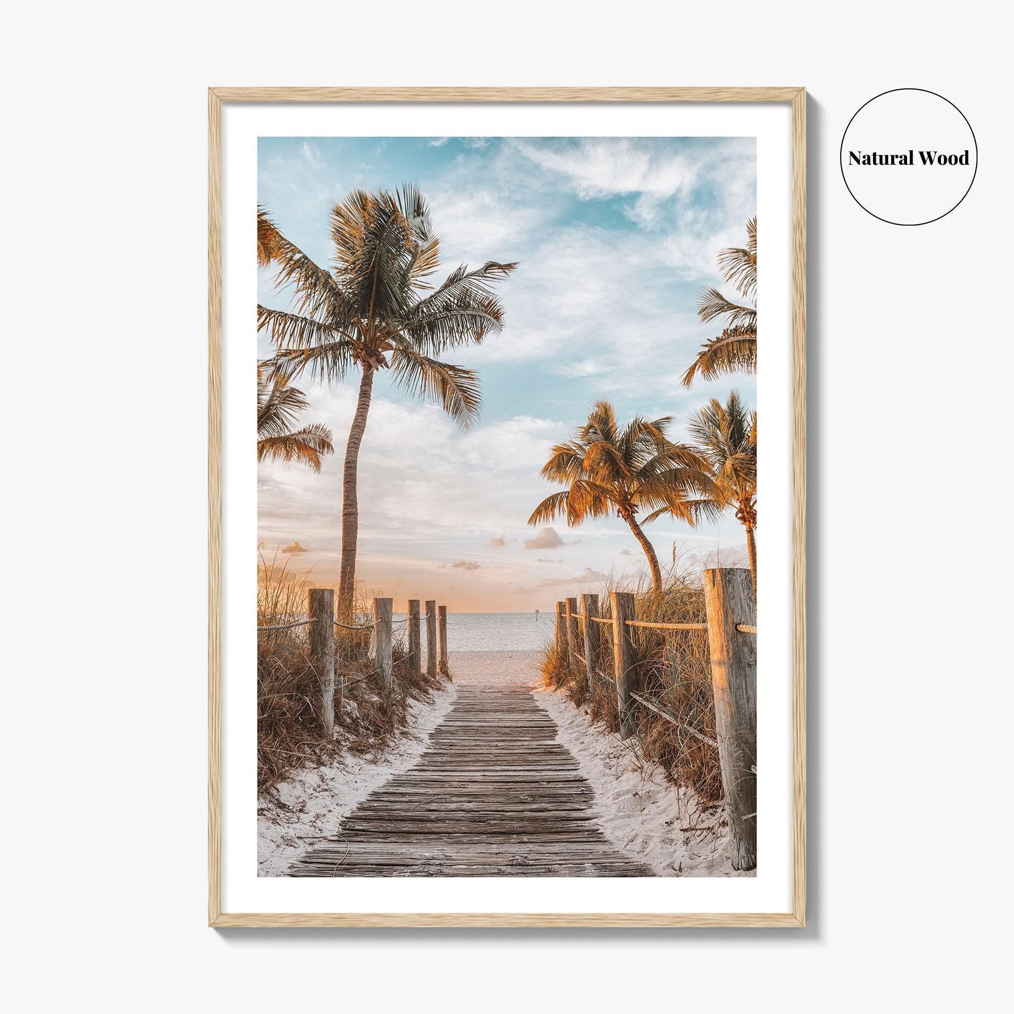 Key West Fine Art Photo Print, Smathers Beach, Florida Keys, USA, Poster
