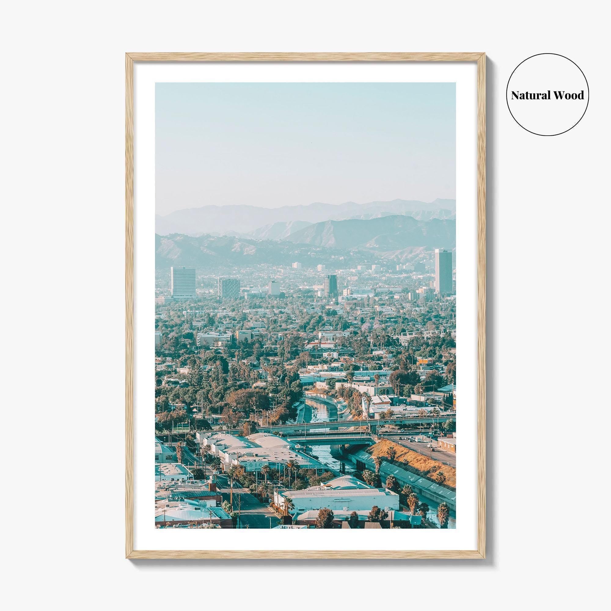 Culver City Skyline Fine Art Photo Print, Los Angeles California Poster, Baldwin Hills