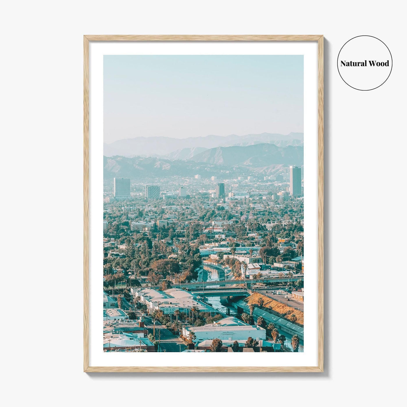 Culver City Skyline Fine Art Photo Print, Los Angeles California Poster, Baldwin Hills