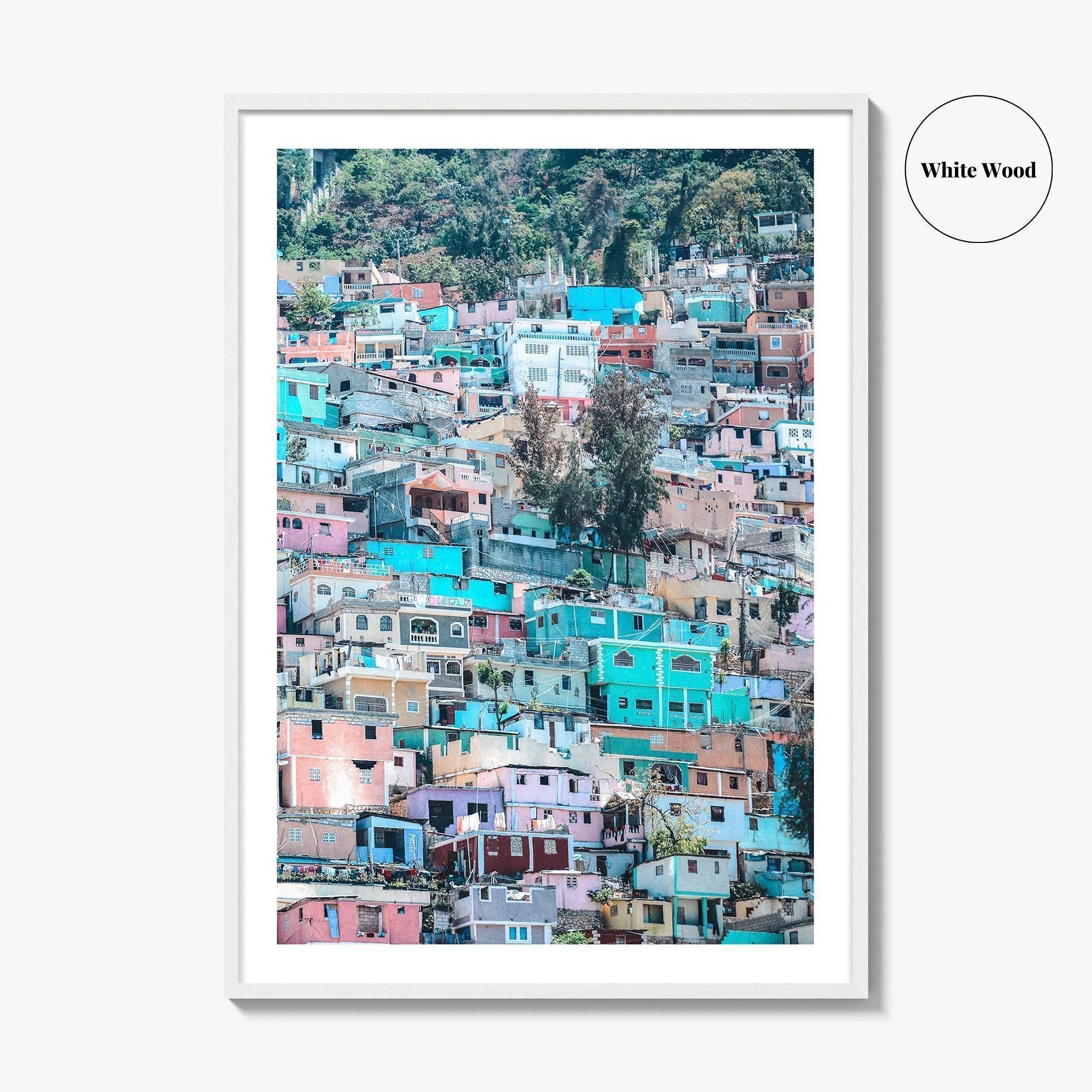 Port-au-Prince Fine Art Photo Print, Haiti Wall Decor Poster, Caribbean City
