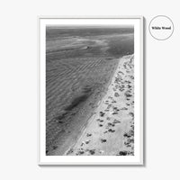 Tropea Black and White Fine Art Photo Print, Tyrrhenian Sea, Calabria Italy Wall Poster
