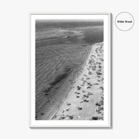 Tropea Black and White Fine Art Photo Print, Tyrrhenian Sea, Calabria Italy Wall Poster