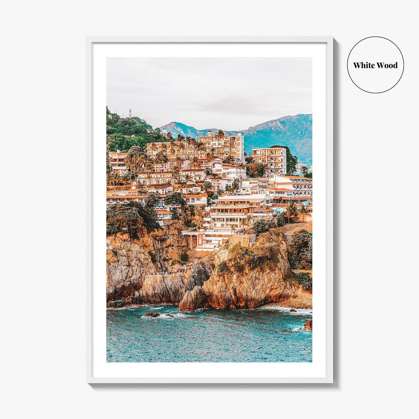 Acapulco de Juarez Fine Art Photo Print, Guerrero Mexico, Wall Art Poster