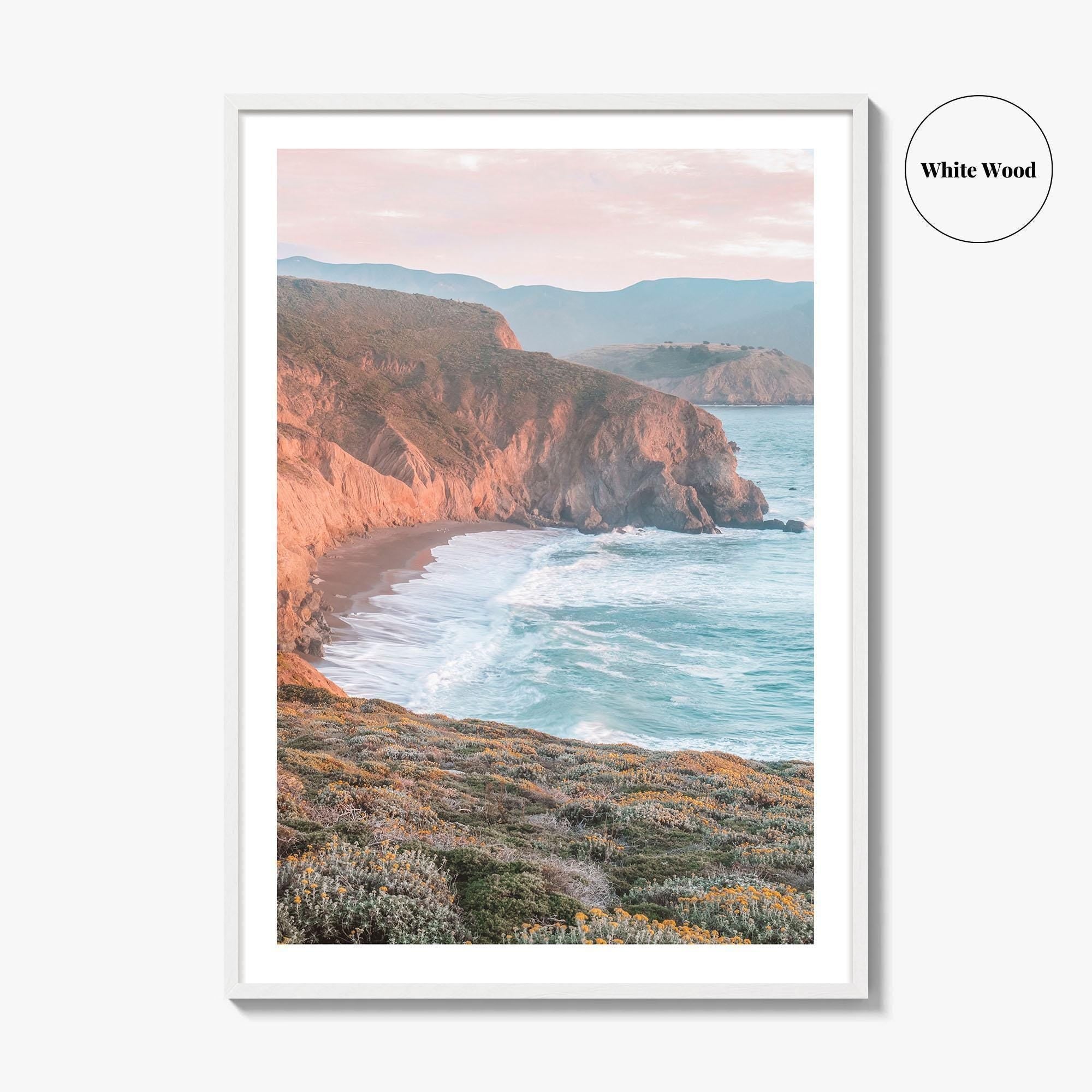San Mateo Fine Art Photo Print, Devil's Slide, Pacific Coast California, Bay Area