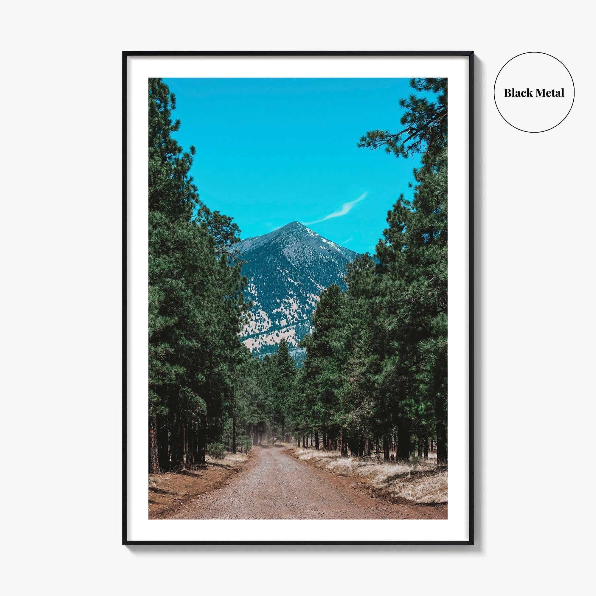 Flagstaff Fine Art Photo Print, Arizona, San Francisco Peaks, Mountain Landscape Wall Decor Poster
