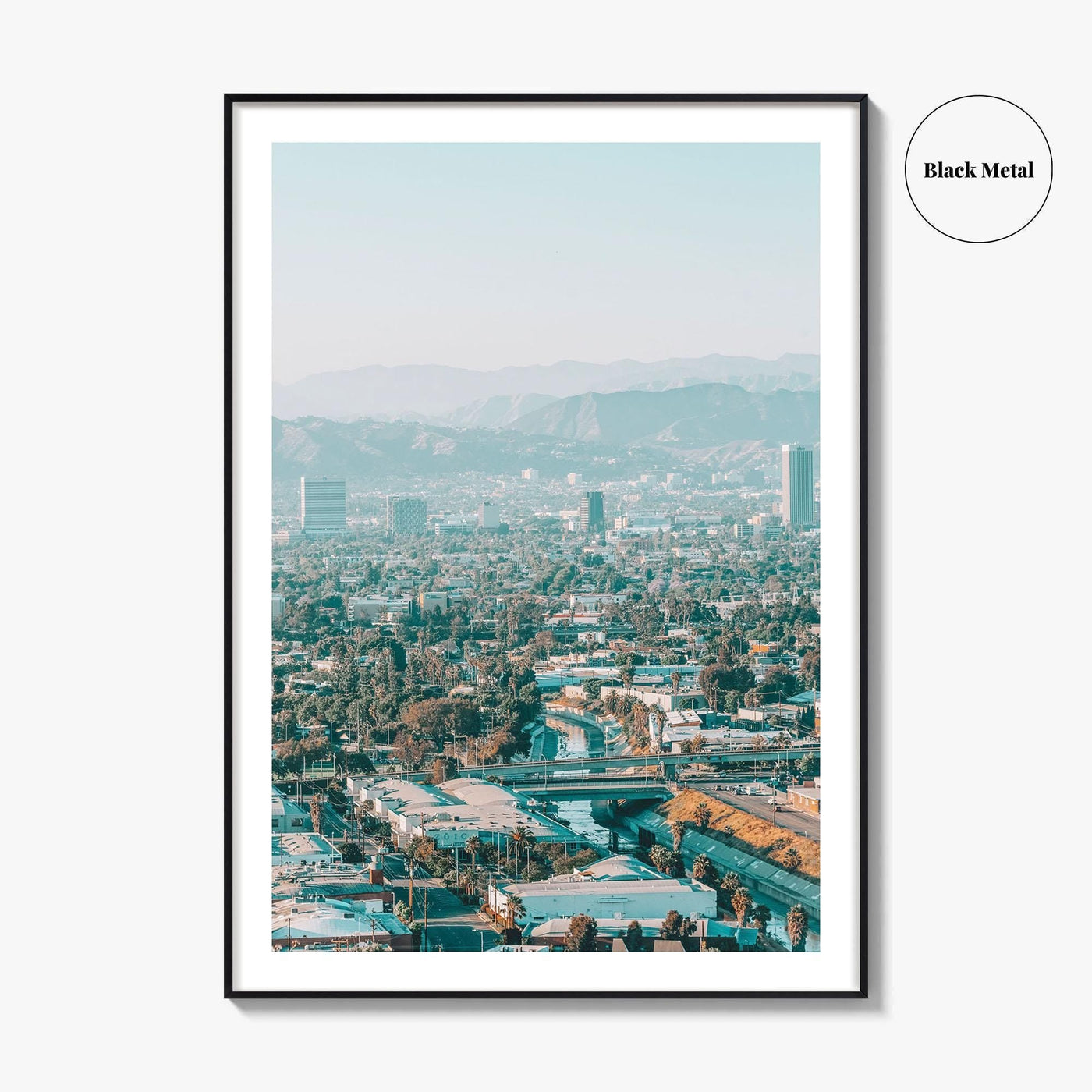 Culver City Skyline Fine Art Photo Print, Los Angeles California Poster, Baldwin Hills