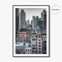 Turtle Bay Skyline Fine Art Photo Print, Midtown Manhattan, NYC Wall Decor Poster