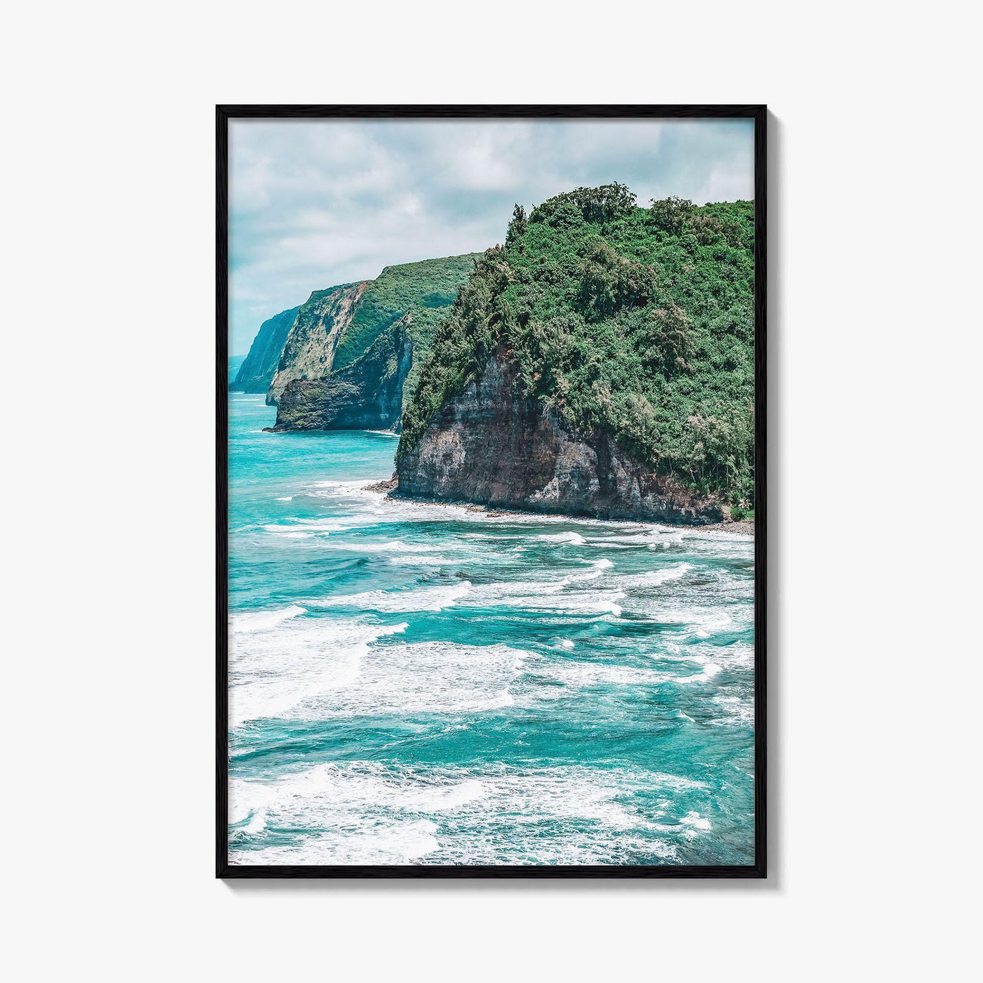 Pololu Beach Fine Art Photo Print, Big Island Hawaii Wall Poster, USA