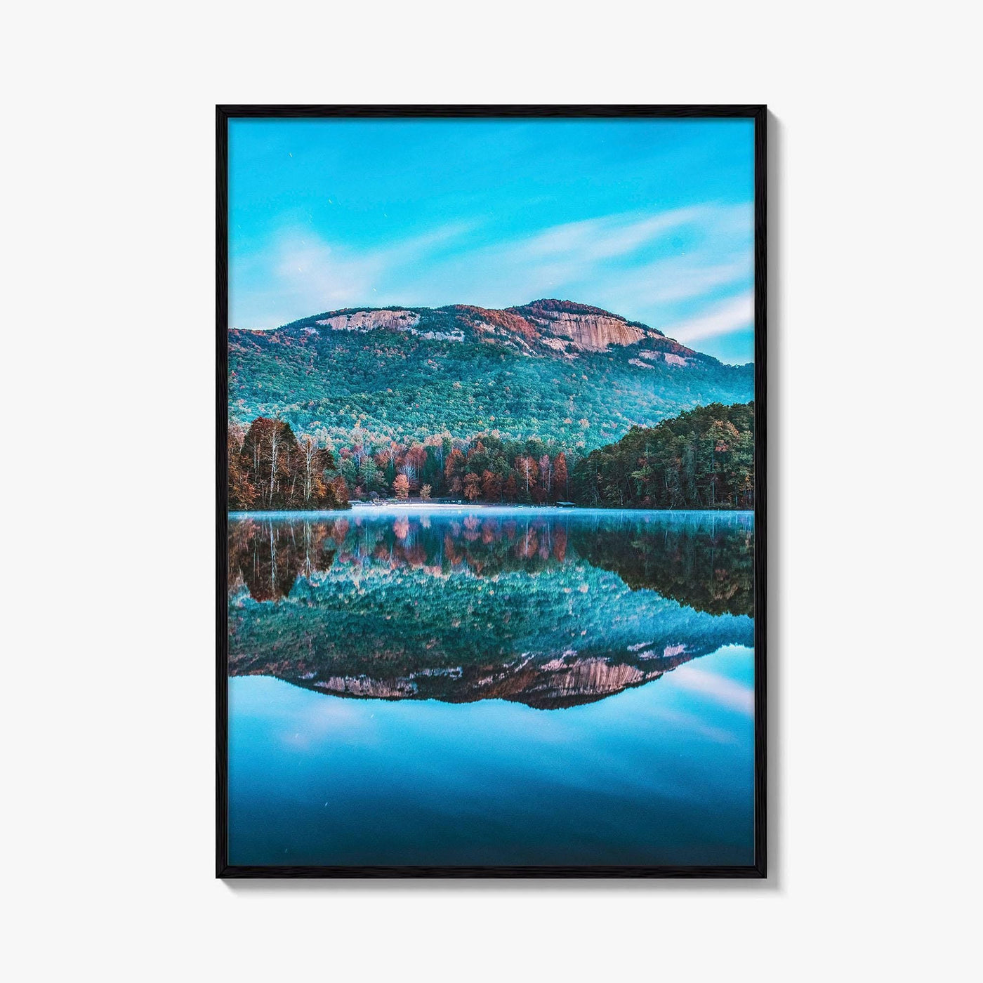 Table Rock State Park Fine Art Photo Print, Pinnacle Lake, Greenville SC Poster