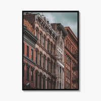 SoHo Fine Art Photo Print, Manhattan, New York City NYC, Architecture Wall Decor Poster
