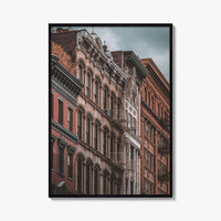 SoHo Fine Art Photo Print, Manhattan, New York City NYC, Architecture Wall Decor Poster