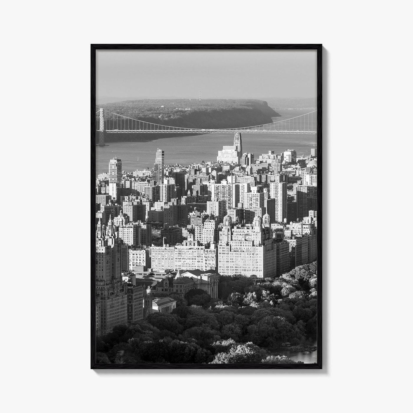 Upper West Side Black and White Fine Art Photo Print, Central Park NYC Poster