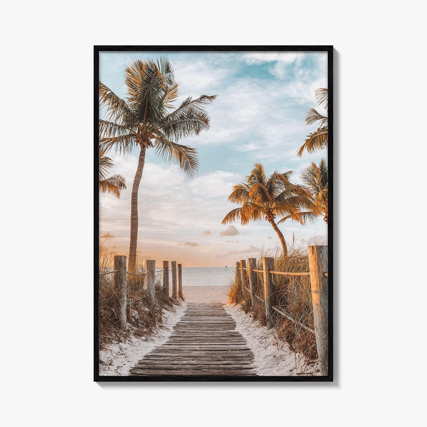 Key West Fine Art Photo Print, Smathers Beach, Florida Keys, USA, Poster