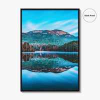 Table Rock State Park Fine Art Photo Print, Pinnacle Lake, Greenville SC Poster