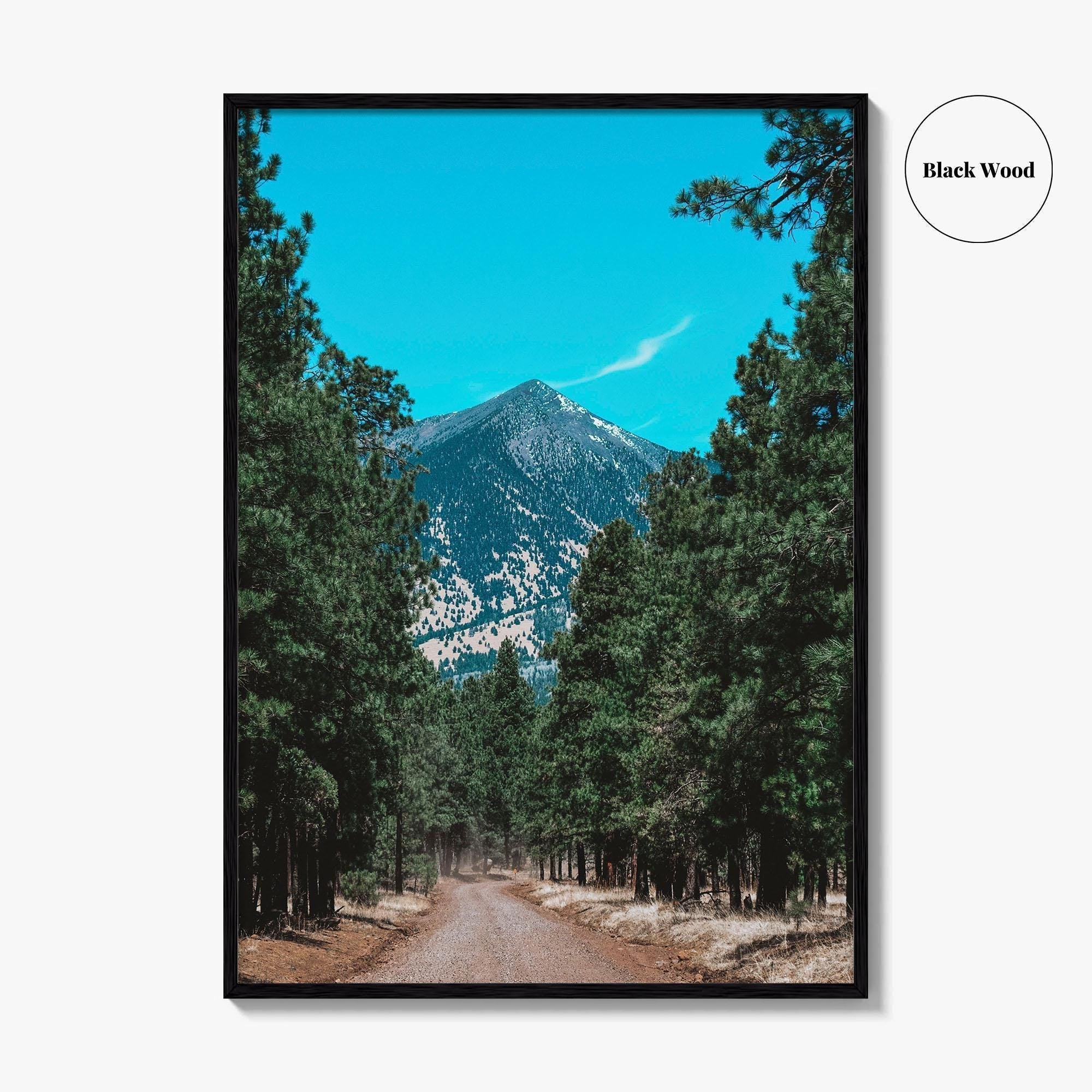 Flagstaff Fine Art Photo Print, Arizona, San Francisco Peaks, Mountain Landscape Wall Decor Poster