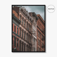 SoHo Fine Art Photo Print, Manhattan, New York City NYC, Architecture Wall Decor Poster