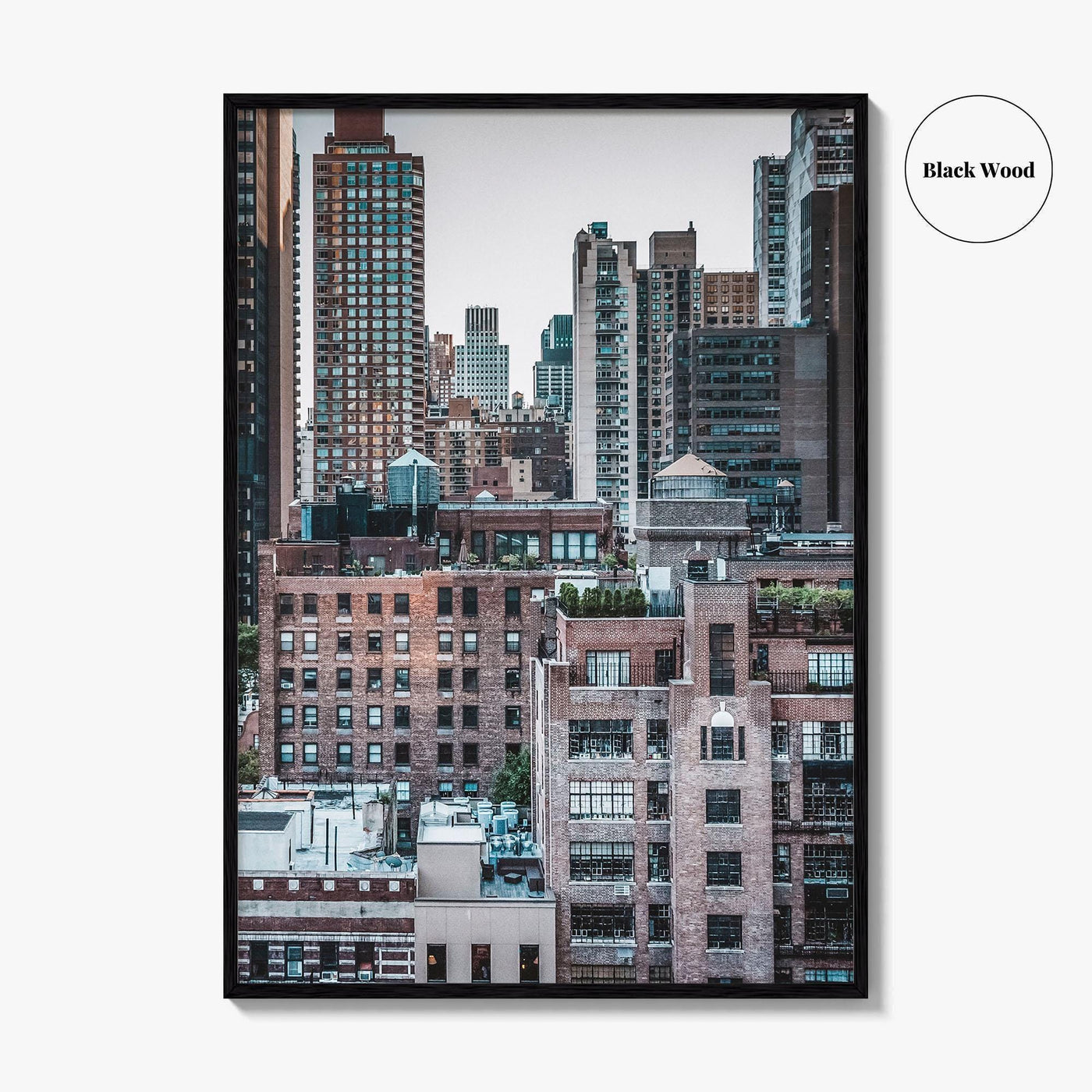 Turtle Bay Skyline Fine Art Photo Print, Midtown Manhattan, NYC Wall Decor Poster