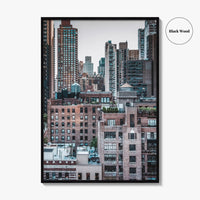 Turtle Bay Skyline Fine Art Photo Print, Midtown Manhattan, NYC Wall Decor Poster