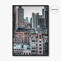 Turtle Bay Skyline Fine Art Photo Print, Midtown Manhattan, NYC Wall Decor Poster