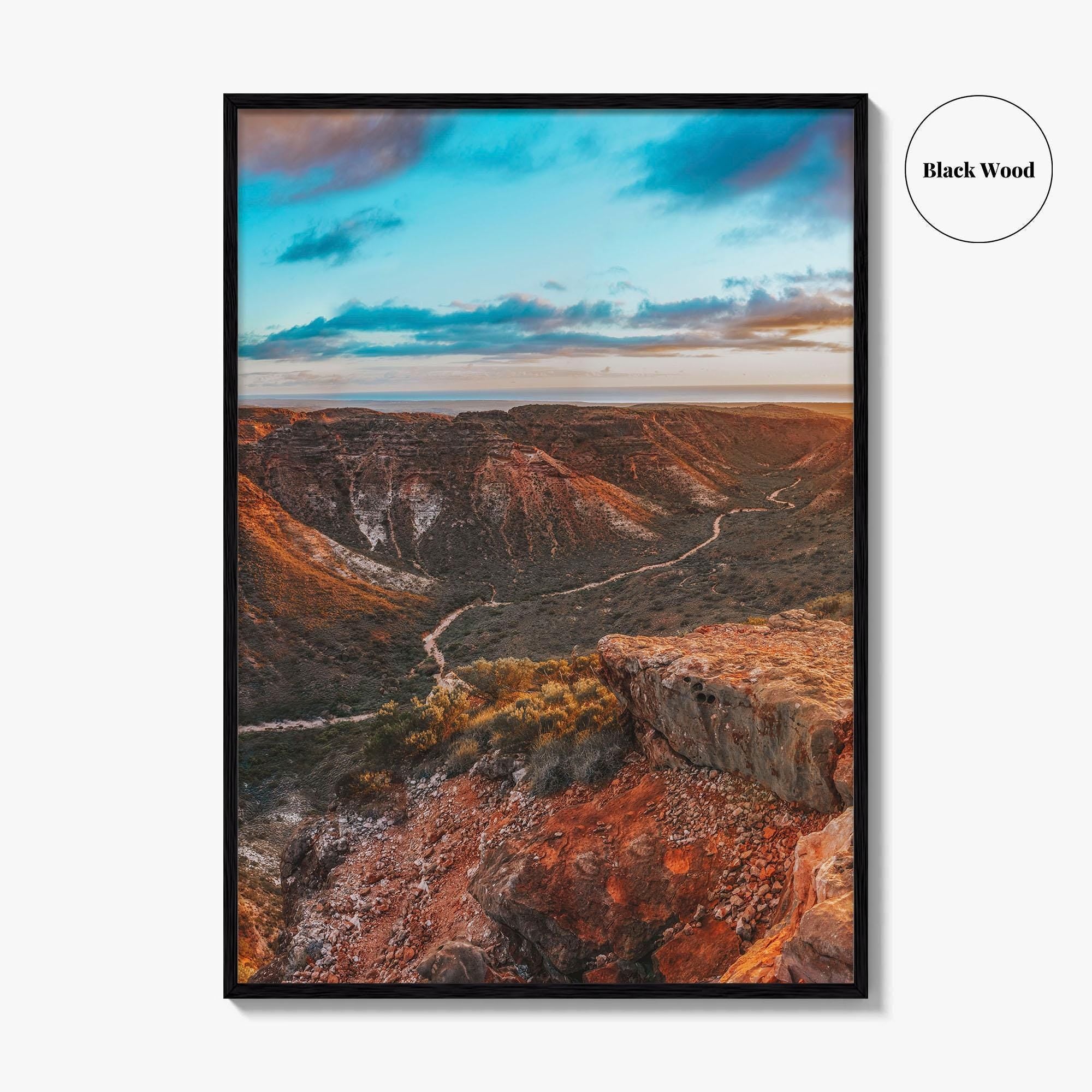 Western Australia Fine Art Photo Print, Charles Knife Canyon, Exmouth, Australia Wall Poster