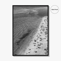 Tropea Black and White Fine Art Photo Print, Tyrrhenian Sea, Calabria Italy Wall Poster
