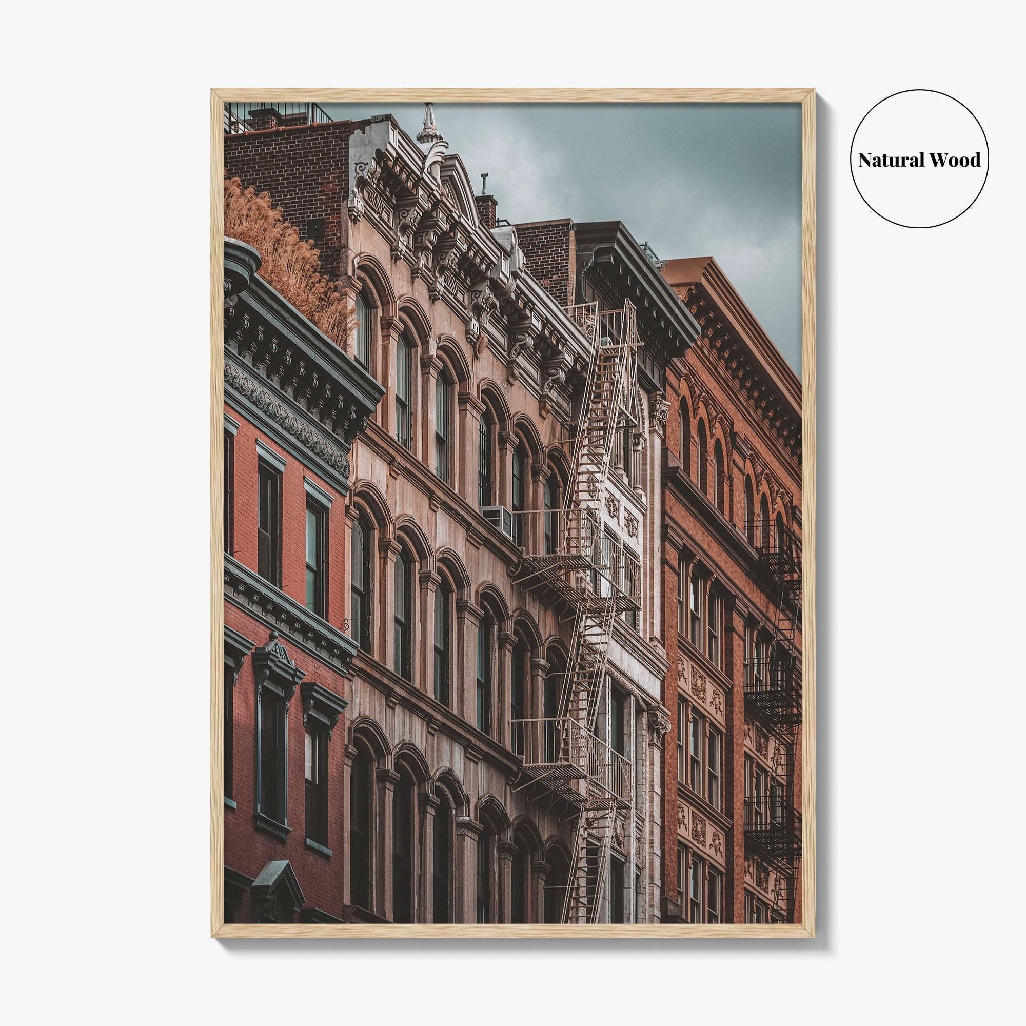 SoHo Fine Art Photo Print, Manhattan, New York City NYC, Architecture Wall Decor Poster