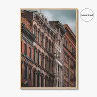 SoHo Fine Art Photo Print, Manhattan, New York City NYC, Architecture Wall Decor Poster