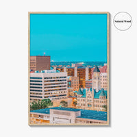 Wichita Skyline Fine Art Photo Print, Kansas Wall Poster, USA