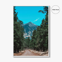 Flagstaff Fine Art Photo Print, Arizona, San Francisco Peaks, Mountain Landscape Wall Decor Poster