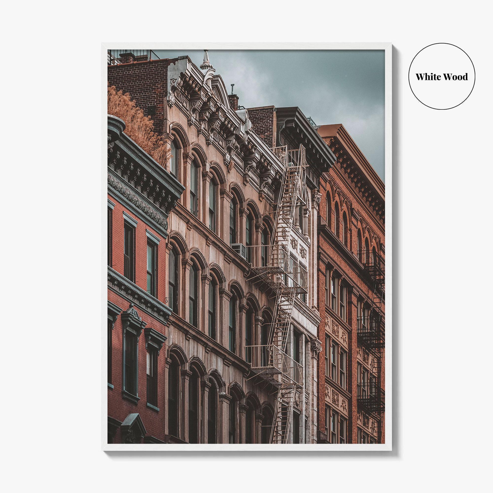 SoHo Fine Art Photo Print, Manhattan, New York City NYC, Architecture Wall Decor Poster