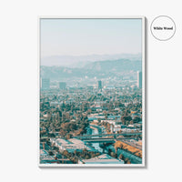 Culver City Skyline Fine Art Photo Print, Los Angeles California Poster, Baldwin Hills