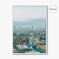 Culver City Skyline Fine Art Photo Print, Los Angeles California Poster, Baldwin Hills