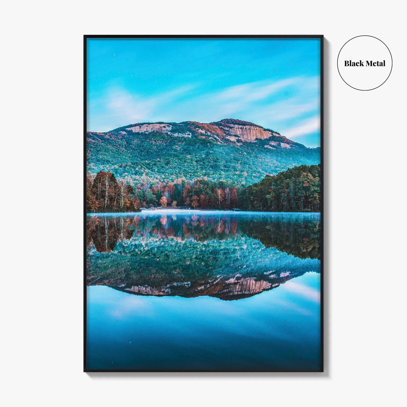 Table Rock State Park Fine Art Photo Print, Pinnacle Lake, Greenville SC Poster