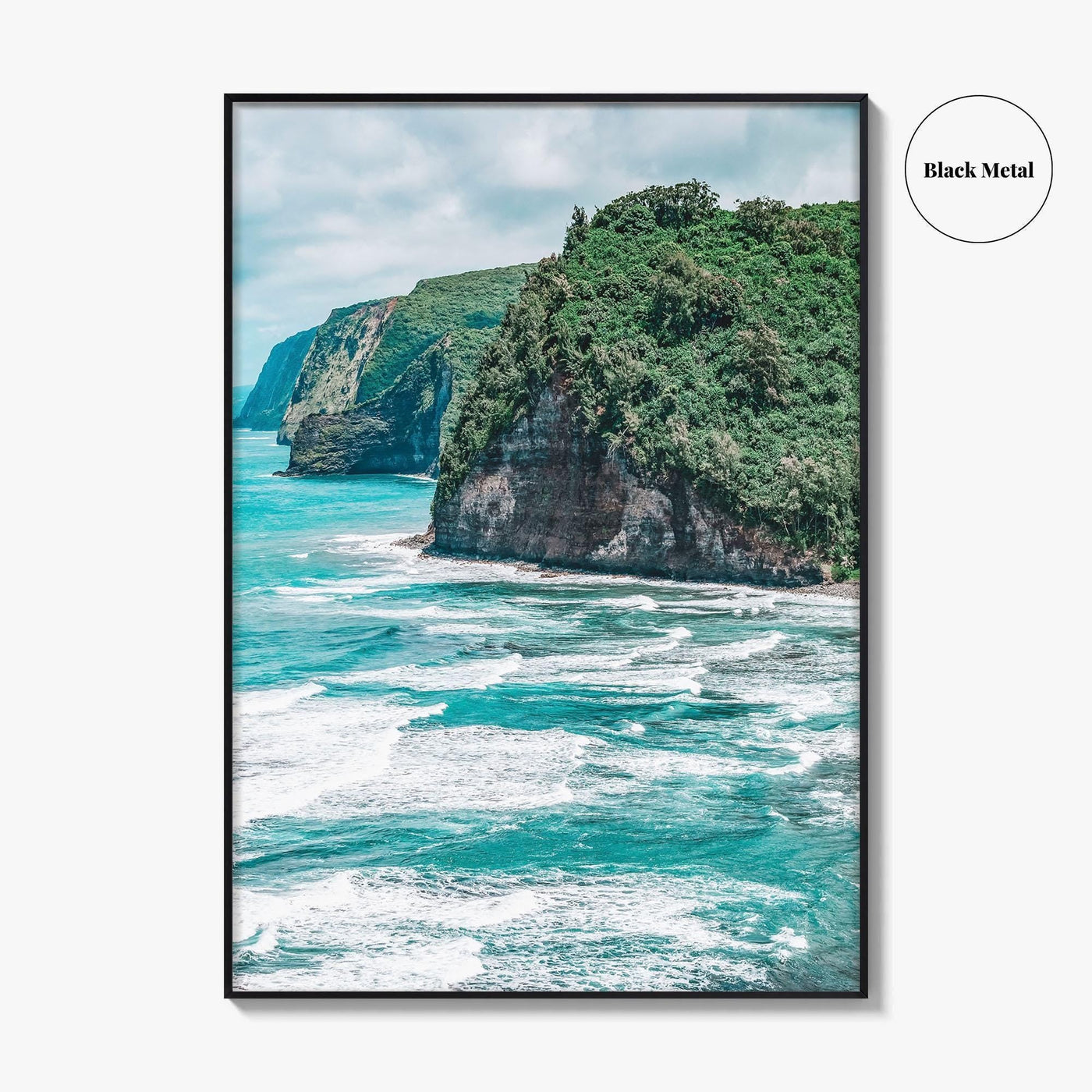 Pololu Beach Fine Art Photo Print, Big Island Hawaii Wall Poster, USA