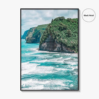 Pololu Beach Fine Art Photo Print, Big Island Hawaii Wall Poster, USA
