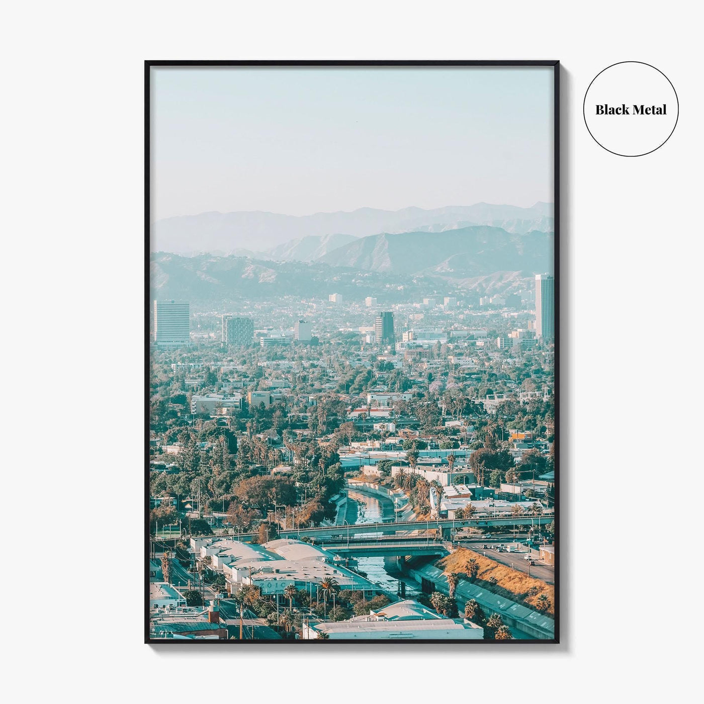 Culver City Skyline Fine Art Photo Print, Los Angeles California Poster, Baldwin Hills