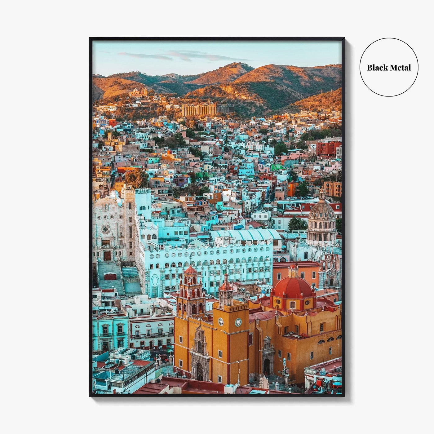 Guanajuato City Fine Art Photo Print, Mexico Wall Decor Poster