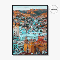 Guanajuato City Fine Art Photo Print, Mexico Wall Decor Poster