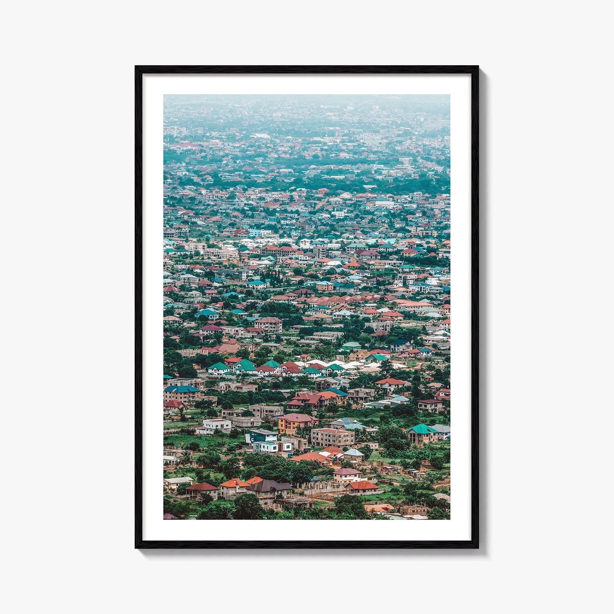 Accra Fine Art Photo Print, Ghana Landscape Wall Decor Poster, West Africa Photo