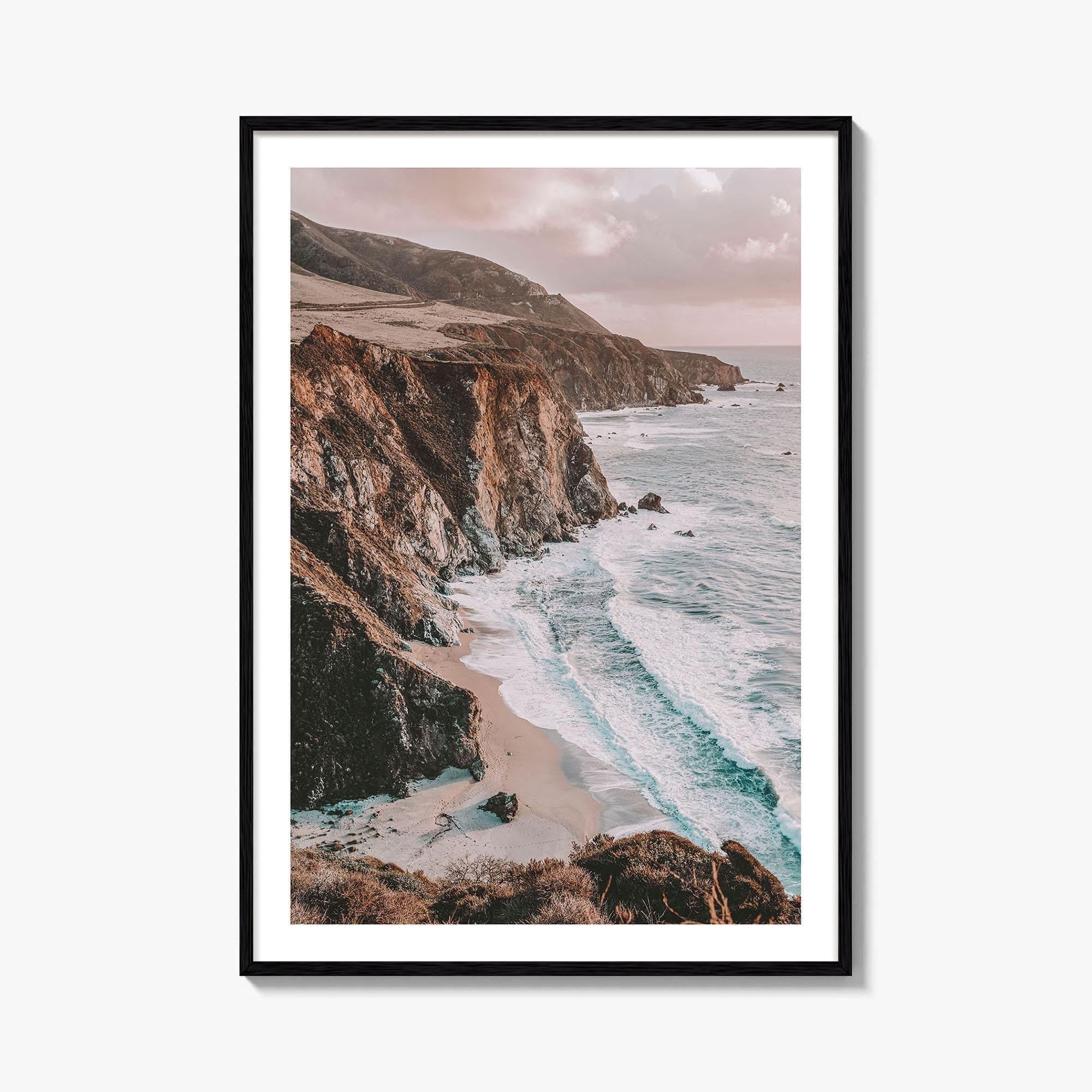 Big Sur Fine Art Photo Print, Monterey County California USA, Pacific Ocean Poster