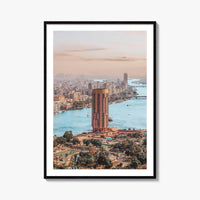 Cairo Fine Art Photo Print, Egypt Wall Decor, Downtown Poster