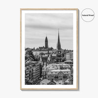 Gothenburg Black and White Fine Art Photo Print, Göteborg, Sweden City Wall Poster