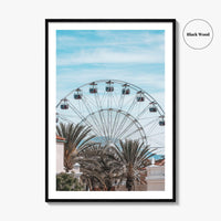 Irvine Skyline Fine Art Photo Print, Orange County Wall Decor Poster, California USA