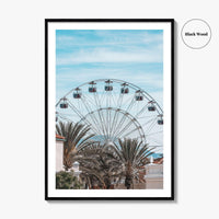 Irvine Skyline Fine Art Photo Print, Orange County Wall Decor Poster, California USA