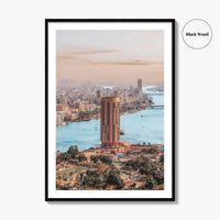 Cairo Fine Art Photo Print, Egypt Wall Decor, Downtown Poster