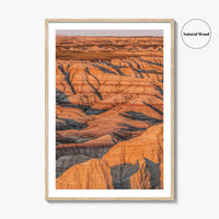 Badlands National Park Fine Art Photo Print, Panorama Point Overlook, South Dakota, Landscape Poster