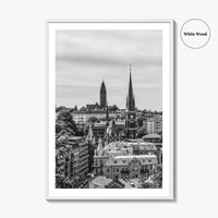 Gothenburg Black and White Fine Art Photo Print, Göteborg, Sweden City Wall Poster