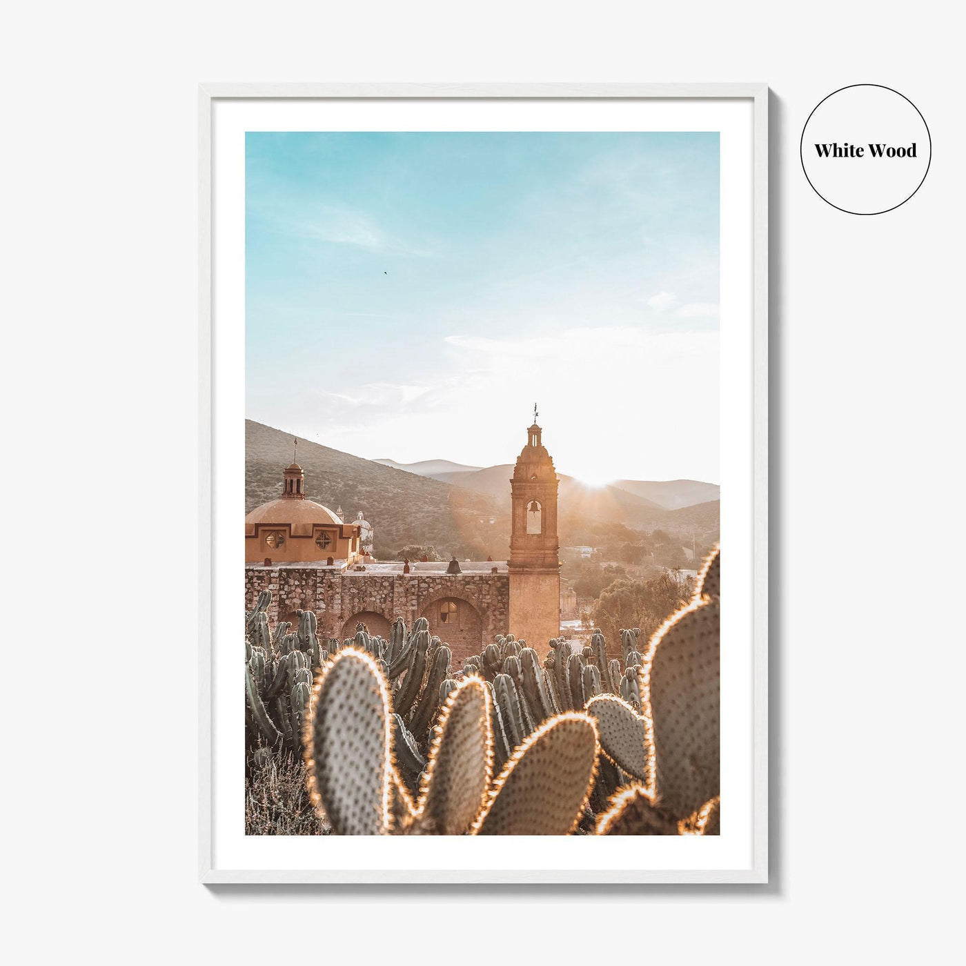 Cerro de San Pedro Fine Art Photo Print, San Luis Potosi Mexico Poster