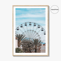 Irvine Skyline Fine Art Photo Print, Orange County Wall Decor Poster, California USA