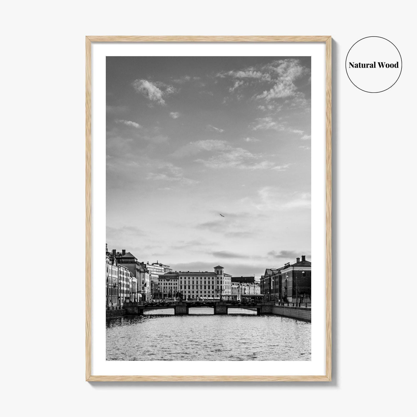 Gothenburg Black and White Fine Art Photo Print, Göteborg Poster, Sweden